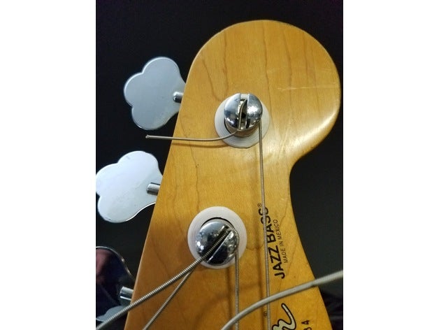 jazz bass-tuner-Buchse Musik 3D print model - Mito3D