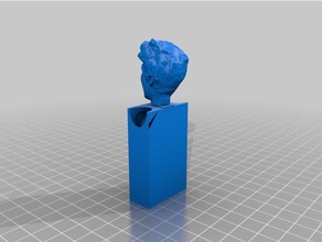 Mann Reiten Adler Skulpturen Tier zurück eagle Fliegen remix Fahrt statue 3d print model - Mito3D