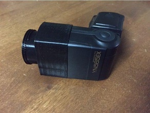 yongnuo yn565ex mount guerillabeam camera flash gbeam gbeam-flash-adapter 3d print model - Mito3D