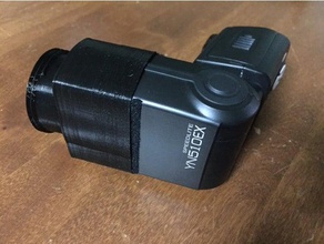 yongnuo yn510ex mount guerillabeam kamera flash gbeam gbeam-flash-adaptör 3d print model - Mito3D