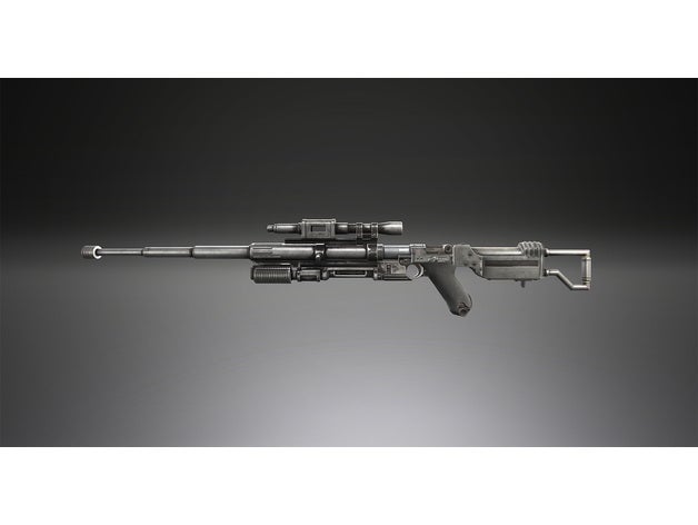 jyn erso 519 tabanca tüfek combo 3d yazıcı aksesuarları 3D print model - Mito3D