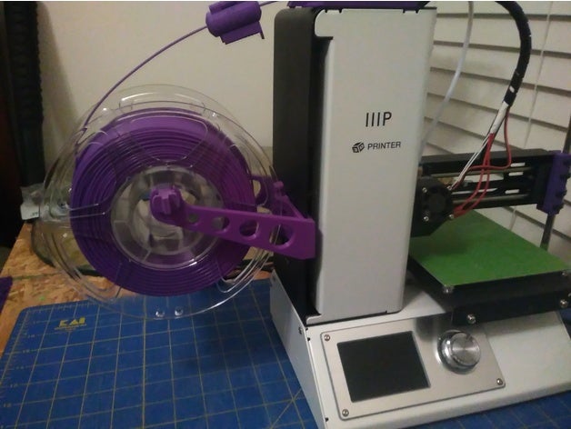 monoprice wählen Sie mini-spool-Halter 3d Drucker Zubehör mini spool-Halter 3D print model - Mito3D