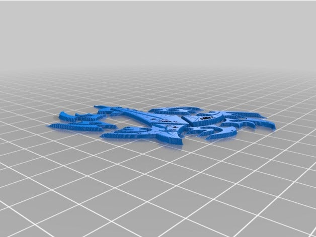 ring fire fleet logo 3d printing 3D print model - Mito3D