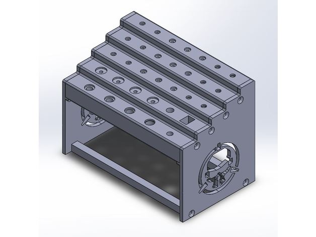 porte-outils rotor anti-émeute symbole outils 3D print model - Mito3D