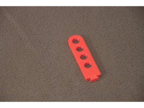 adjustable loose filament spool short arms 3d printer accessories pla reel 3d print model - Mito3D