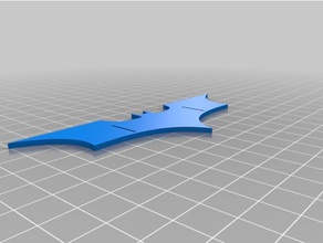 batman bow tie 2 Mode 3d print model - Mito3D