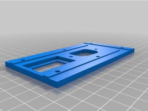 um2 clon de alimentación del panel entrada Impresora 3d las piezas poder 3d print model - Mito3D
