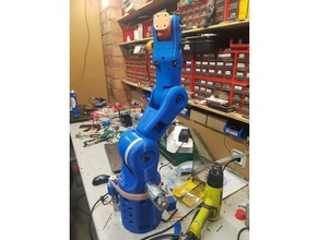 kbk robot arm robotics remixchallenge 3d print model - Mito3D