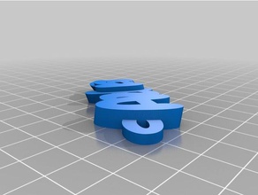 andra-Namen Schlüsselanhänger kundengebundene 3d print model - Mito3D