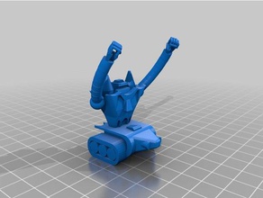 getter 3 A impressão 3d robô go nagai 3d print model - Mito3D