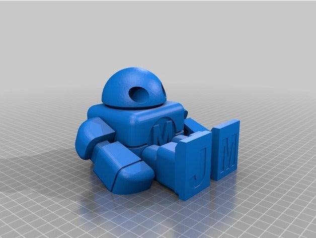 junior model robots articulated maker robot 3D print model - Mito3D