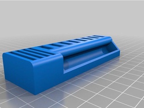 my customized usb stick sd card holder left organization 3d print model - Mito3D