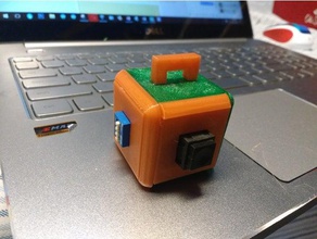 diy fidget cubo brinquedos de construção a arte construir brinquedo figet gadget amor fazer matemática quebra-cabeça remixchallenge 3d print model - Mito3D
