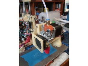 havagazı borusu adaptörü printrbot alüminyum alanında 3d yazıcı parçaları Yazıcı Adaptörü cantelever düzeltme basit boruları 3d print model - Mito3D