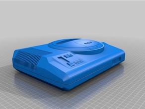 sega genesis megadrive video oyunları oyun consol mega drive 3d print model - Mito3D