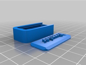 mi personalizados ronda de la tapa caja los contenedores personalizado 3d print model - Mito3D