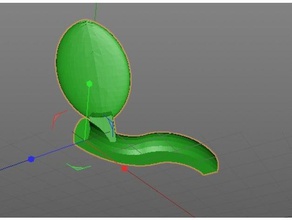leaf stock-v10 Biologie Blatt stock 3d print model - Mito3D