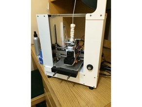printrbot play extended bed mount 165mm 3d printer parts bot printr mods y axis 3d print model - Mito3D