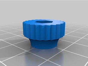 m4 knop le bricolage personnalisé 3d print model - Mito3D
