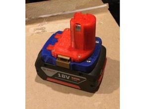 bosch battery adapter tools 3d print model - Mito3D