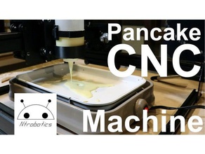 Pfannkuchen-cnc-Maschine mit extruder diy cnc Pfannkuchen x schnitzen 3d print model - Mito3D