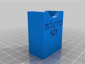 anet a8 microsd reader holder 3d printer accessories micro sd card usb 3d print model - Mito3D