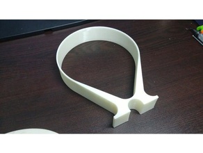 Haarband stand - Zubehör 3d print model - Mito3D