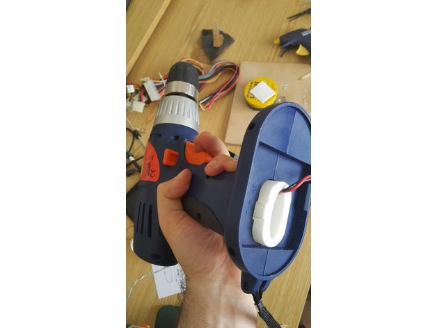 cordless drill adapter machine tools battery cordles 3D print model - Mito3D