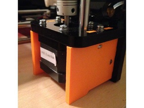 anet a8 z-motor Halterung an der Seitenwand 3d-Drucker Teile z-motor-mount 3d print model - Mito3D