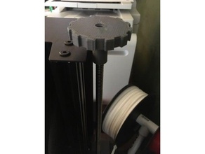 lorei lead screw knob 3d printer accessories 3d print model - Mito3D