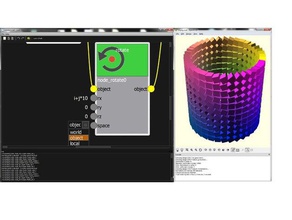 graphscad wip allow transforms world local object spaces + color node 3d printing cad graph nodal openscad tool 3d print model - Mito3D