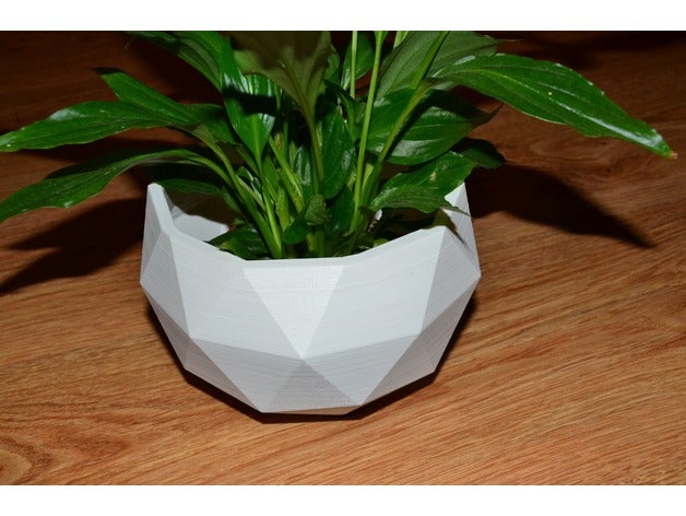 flower pot decor dec box vase plantersplanters vas 3D print model - Mito3D