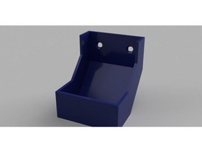 wall mounted tidy box diy mount 3d print model - Mito3D