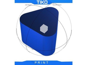 tiko build volume 3d print model - Mito3D