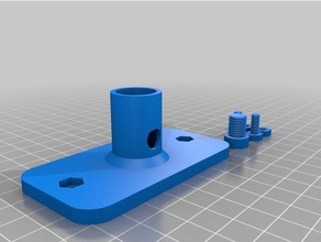 htc vive Basisstation spigot-adapter Leuchtturm Stativ montieren Spielzeug & game Zubehör mount spigot 3d print model - Mito3D