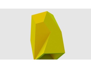 einfach ausdrucken, minimalistische Skulptur Skulpturen Kunst deco Dekoration design drucken frei Haus minimalistisch 3d print model - Mito3D