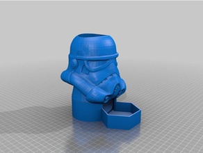 storm trooper dados torre da starwars stormtrooper 3d print model - Mito3D
