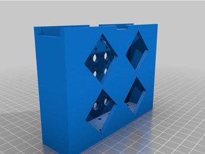 rev robótica slim caja de la batería 3d print model - Mito3D