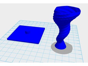 proibida a tempestade no deserto telha de 2 peças jogos 3d print model - Mito3D