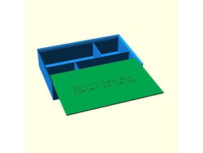 customizable stackable box containers 3d print model - Mito3D