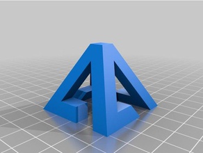3d-delta gba4ios-logo Schilder & logos 3d-logo emulator gba4ios Erfinder logo 3d print model - Mito3D