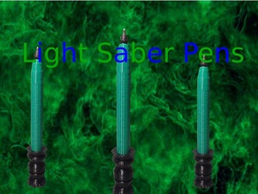 light saber pens 3d printing pen star wars 3d print model - Mito3D