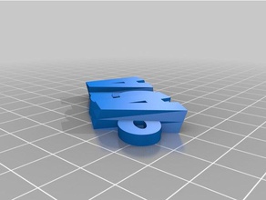 Asya sarı keyfob Anahtarlık özelleştirilmiş 3d print model - Mito3D