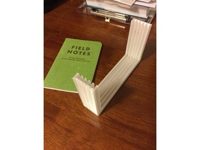 field note case organization notes holder 3d print model - Mito3D