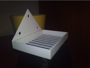 sponge holder bathroom kitchen 3d print model - Mito3D
