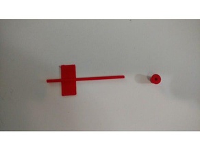 ponta de flecha, mini cross bow brinquedos & games 3d print model - Mito3D