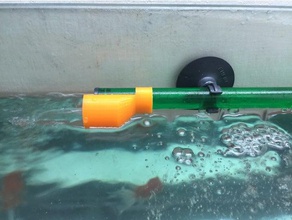 eheim barra de pulverización re-director hobby el acuario pescado tanque peces spray tubería agua la bomba 3d print model - Mito3D