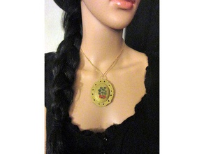 vintage pendant jewelry necklace pendants 3d print model - Mito3D