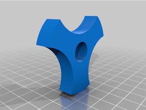 spool holder trinus printer 3d parts 3d print model - Mito3D