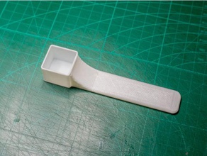 metamucil measuring scoop kitchen & dining baking tools tool measuringspoons spoon 3d print model - Mito3D